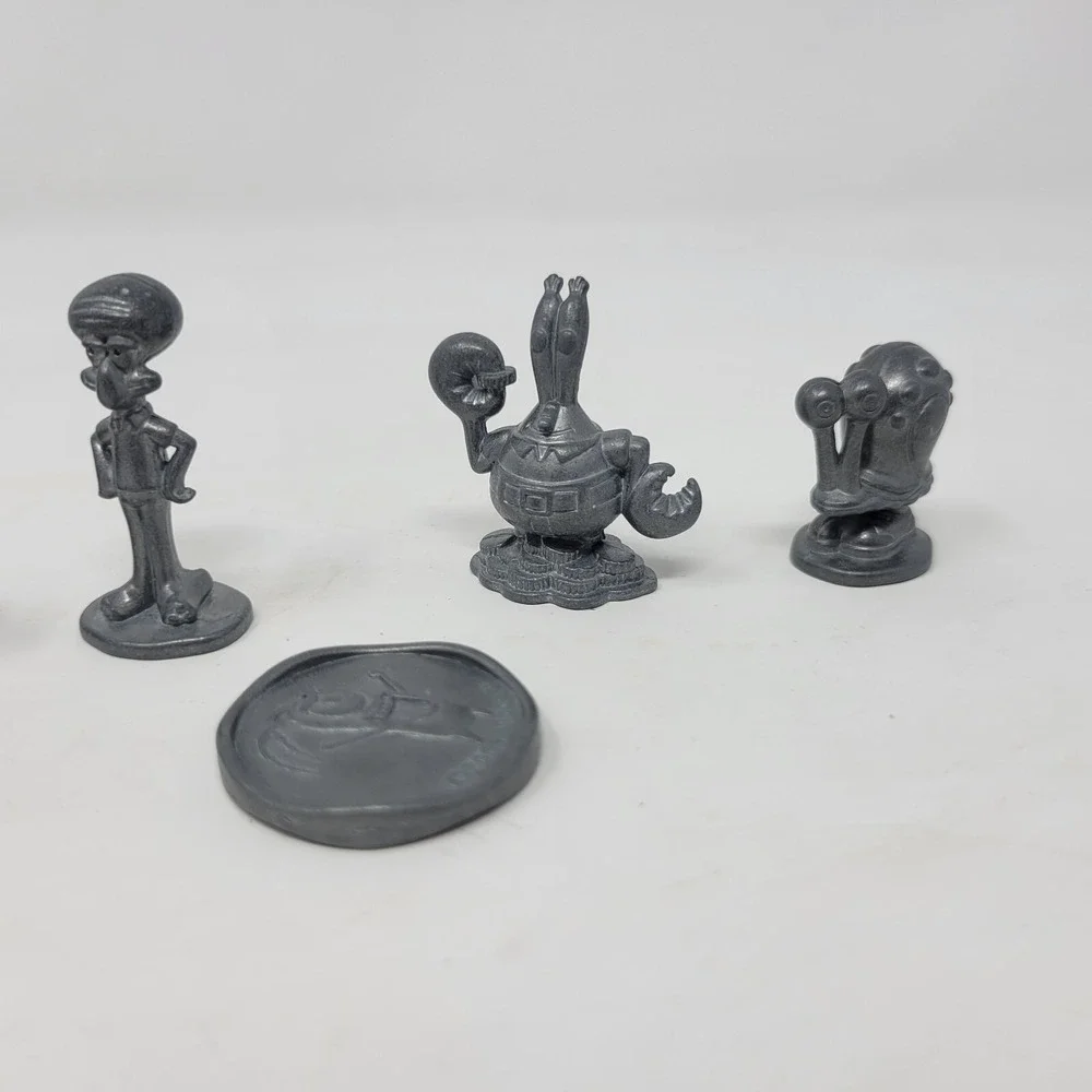 2005 Monopoly Spongebob Squarepants Replacement Pieces –(NO‎ SPONGEBOB)